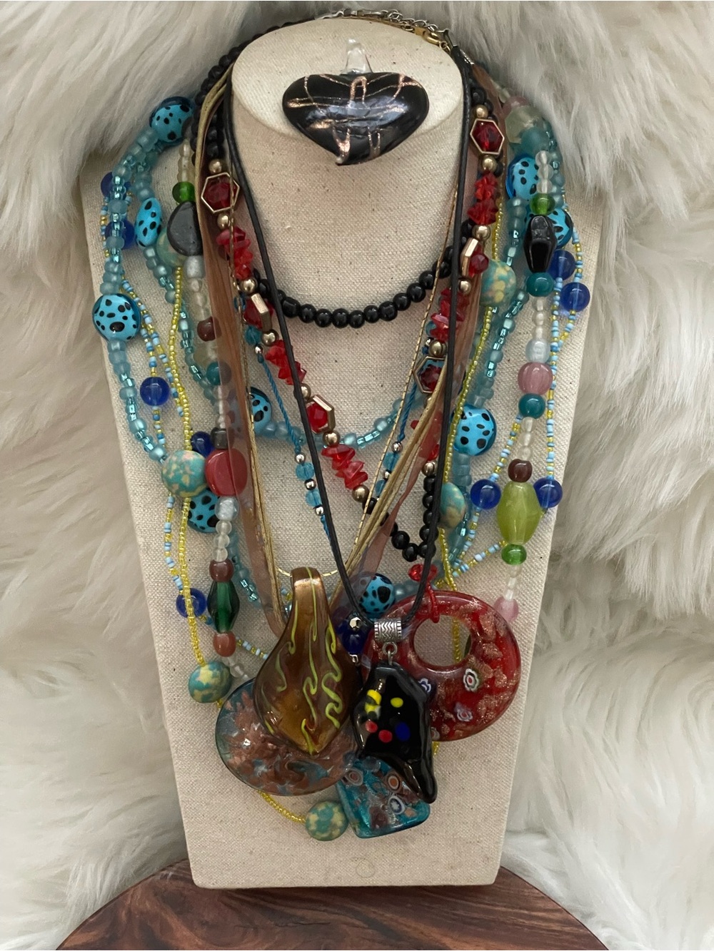 Vintage Jewelry - Glass Glass Baby 10 Piece Bundle